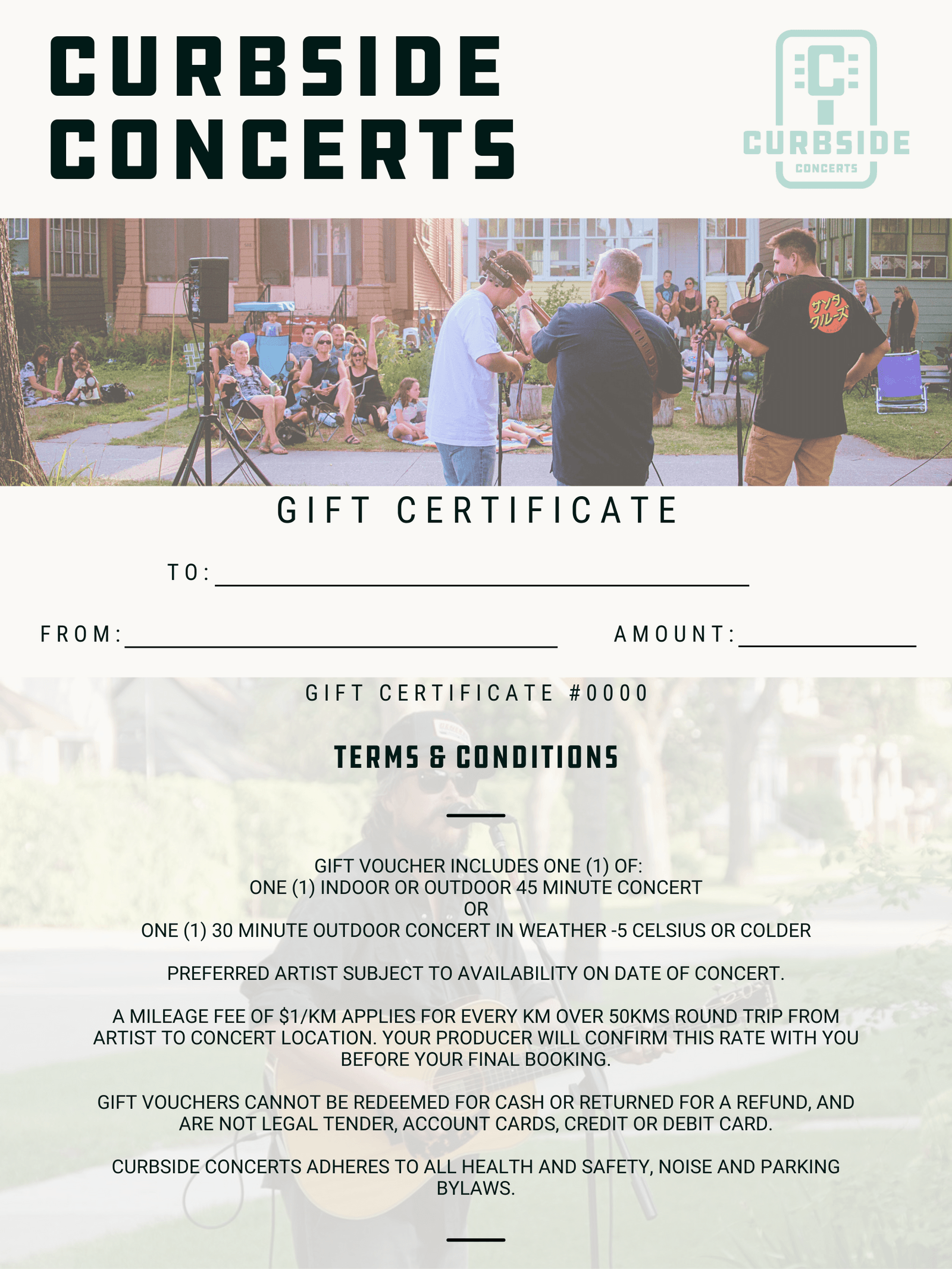 Gift Certificates